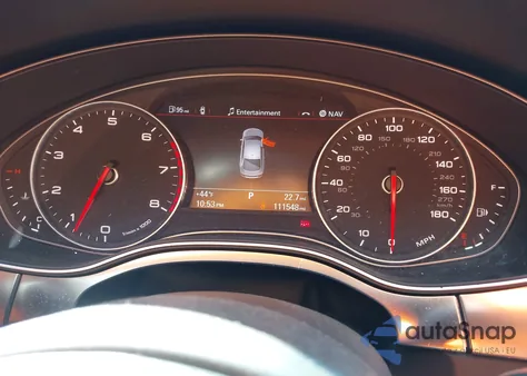 2012 Audi A7 Premium from USA, damaged, VIN WAUSGAFC0CN003190